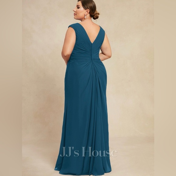 JJs House Suzi Elegant Ink Blue Dress (brand new with tags) - Picture 4 of 7